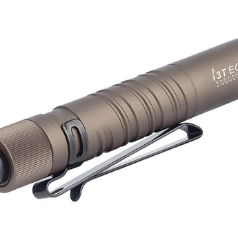 Olight I3T EOS Dual-Output Slim EDC Flashlight - Philips LUXEON TX CW LED - 180 Lumens - Includes 1 x AAA - Black and Additional Colors - Limited Edition Options Available