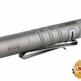 Olight I3T EOS Dual-Output Slim EDC Flashlight - Philips LUXEON TX CW LED - 180 Lumens - Includes 1 x AAA - Black and Additional Colors - Limited Edition Options Available