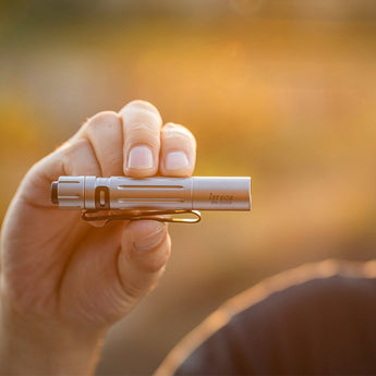 Olight I3T EOS Dual-Output Slim EDC Flashlight - Philips LUXEON TX CW LED - 180 Lumens - Includes 1 x AAA - Black and Additional Colors - Limited Edition Options Available