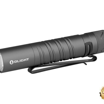 Olight I5R LED Flashlight - 350 Lumens - Includes 1 x USB-C Rechargeable 14500 - Black, Regal Blue, HCRI Blue, Neon Green, or Limited Edition Colors