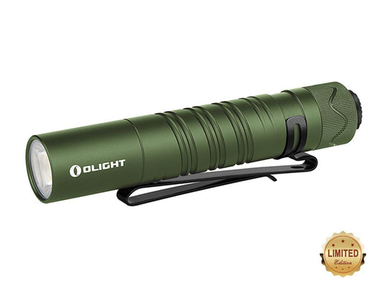 Olight I5R LED Flashlight - 350 Lumens - Includes 1 x USB-C Rechargeable 14500 - OD Green
