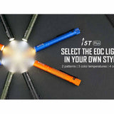 Olight I5T Plus Pebble LED Flashlight - 550 Lumens - 3000K, 5000K, or 6000K - Includes 2 x AA - Black, Blue, Orange, or OD Green