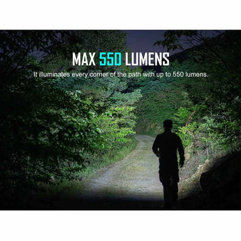 Olight I5T Plus Pebble LED Flashlight - 550 Lumens - 3000K, 5000K, or 6000K - Includes 2 x AA - Black, Blue, Orange, or OD Green