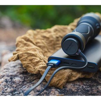 Olight Javelot Mini Rechargeable LED Flashlight - 1000 Lumens - Uses Built-in 2040mAh Li-ion Battery Pack - Black, OD Green, Midnight Blue, Antique Bronze, or Orange (LE)