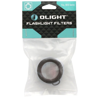 Olight Red Filter - Fits the Olight M20 LED Flashlights