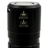 Olight M2R Warrior Rechargeable Pocket-Friendly Tactical Flashlight - CREE XHP35 HD LED - Cool White - 1500 Lumens - Uses 1 x 18650 (Included) or 2 x CR123As