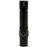 Olight M2R Warrior Rechargeable Pocket-Friendly Tactical Flashlight - CREE XHP35 HD LED - Cool White - 1500 Lumens - Uses 1 x 18650 (Included) or 2 x CR123As