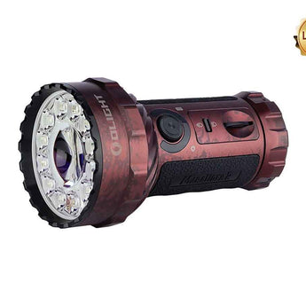 Olight Marauder 2 USB-C Rechargeable LED Searchlight- 14000 Lumens - OSRAM KW CULPM1.TG - Includes Built-In 10.8V 5,000mAh Li-ion Battery Pack - Black or Limited Edition Colors