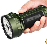 Olight Marauder 2 USB-C Rechargeable LED Searchlight- 14000 Lumens - OSRAM KW CULPM1.TG - Includes Built-In 10.8V 5,000mAh Li-ion Battery Pack - Black or Limited Edition Colors