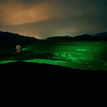 Olight Marauder Mini Rechargeable LED Flashlight - 7000 Lumens - Uses 24Wh 32650 Lithium Battery - Multiple Color Options