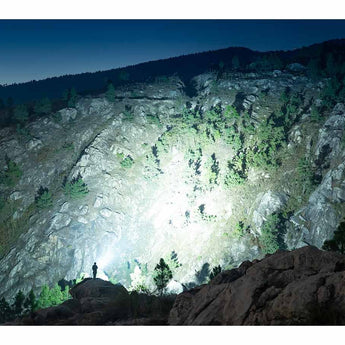 Olight Marauder Mini Rechargeable LED Flashlight - 7000 Lumens - Uses 24Wh 32650 Lithium Battery - Multiple Color Options