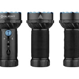 Olight Marauder Mini Rechargeable LED Flashlight - 7000 Lumens - Uses 24Wh 32650 Lithium Battery - Multiple Color Options
