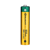 Olight AAA 950mAh 1.2V Nickel Metal Hydride (NiMH) Low Self Discharge Button Top Battery - Box of 12