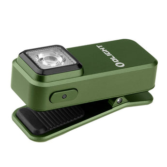 Olight Oclip LED Cliplight - 300 Lumens - Uses Built-in 280mAh Li-ion Battery Pack - Black, OD Green, Orange, or Copper