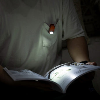 Olight Oclip LED Cliplight - 300 Lumens - Uses Built-in 280mAh Li-ion Battery Pack - Black, OD Green, Orange, or Copper