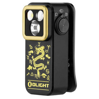 Olight Oclip Pro USB-C Rechargeable LED Cliplight - 300 Lumens - Uses Built-in 580mAh Li-ion Battery Pack - Multiple Color Options