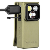 Olight Oclip Ultra LED Cliplight - 530 Lumens - Uses Built-in 580mAh Li-ion Battery Pack - Olive Green or Navy Blue