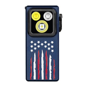 Olight Oclip Ultra LED Cliplight - 530 Lumens - Uses Built-in 580mAh Li-ion Battery Pack - Olive Green or Navy Blue