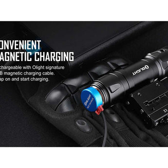 Olight Odin GL Mini Picatinny-Mount Tactical LED Flashlight - High Performance Neutral White LED - Green Laser - 1000 Lumens - Includes 1 x 18500