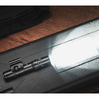 Olight Odin GL-P Picatinny Mount Tactical LED Flashlight - High Performance Neutral White LED - Green Laser - 1500 Lumens - Includes 1 x 21700