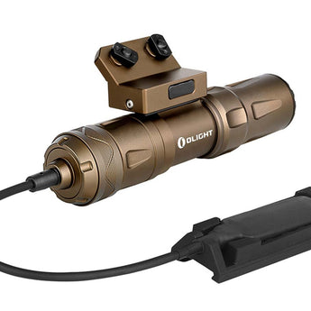 Olight Odin Mini Ultra-Compact M-Lok Mount Rechargeable Weapon Light - 1250 Lumens - CREE XHP35B HD - Includes 1 x 18500 - Black or Desert Tan