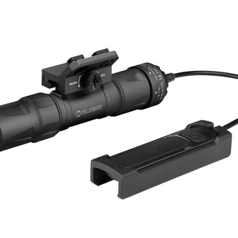 Olight Odin S Rechargeable LED Weapon Light - 1500 Lumens - M-LOK or Picatinny - Includes 1 x 3.6V 3500mAh 18650 - Matte Black or Desert Tan
