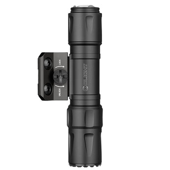 Olight Odin S Rechargeable LED Weapon Light - 1500 Lumens - M-LOK or Picatinny - Includes 1 x 3.6V 3500mAh 18650 - Matte Black or Desert Tan