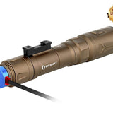 Olight Odin Turbo Rechargeable LEP Weapon Light - 330 Lumens - Includess 21700 Battery - Desert Tan