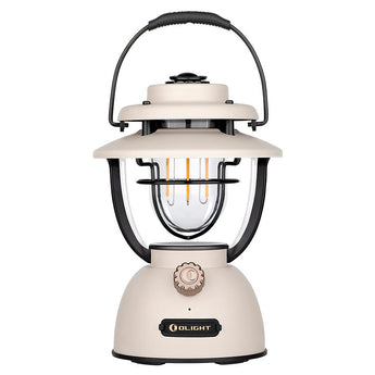 Olight Olantern Classic 2 Pro Dimmable Retro Lantern - 300 Lumens - Uses Built-in Li-ion Battery Pack - Clay Beige, Forest Green, Vintage Copper, Gunmetal Gray, or Pumpkin