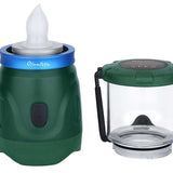 Olight Olantern Rechargeable LED Lantern - 360 Lumens - Uses Built-In 3.7V 1900mAh Li-Ion Battery Pack - Basalt Grey, Wine Red, or Moss Green