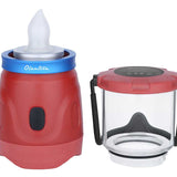 Olight Olantern Rechargeable LED Lantern - 360 Lumens - Uses Built-In 3.7V 1900mAh Li-Ion Battery Pack - Basalt Grey, Wine Red, or Moss Green