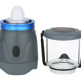 Olight Olantern Rechargeable LED Lantern - 360 Lumens - Uses Built-In 3.7V 1900mAh Li-Ion Battery Pack - Basalt Grey, Wine Red, or Moss Green