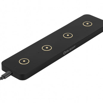 Olight Omino Multi-Slot Charger for Olight Flashlight and Obulb Series - Black, Orange, or Blue (Limited Edition)