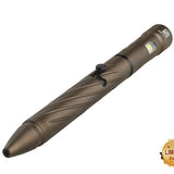 Olight Open 2 Rechargeable LED Flashlight and Pen - 120 Lumens - Includes Built-In 3.7V 110mAh Li-Poly Battery Pack - Black or Desert Tan (Limited Edition)