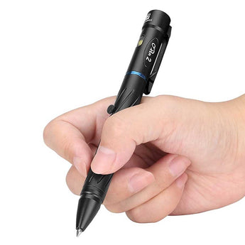 Olight Open 2 Rechargeable LED Flashlight and Pen - 120 Lumens - Includes Built-In 3.7V 110mAh Li-Poly Battery Pack - Black or Desert Tan (Limited Edition)