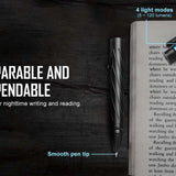 Olight Open 2 Rechargeable LED Flashlight and Pen - 120 Lumens - Includes Built-In 3.7V 110mAh Li-Poly Battery Pack - Black or Desert Tan (Limited Edition)