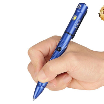 Olight Open 2 Rechargeable LED Flashlight and Pen - 120 Lumens - Includes Built-In 3.7V 110mAh Li-Poly Battery Pack - Black or Desert Tan (Limited Edition)