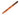 Orange Olight O'Pen 3 LED Pen Light - Angled View