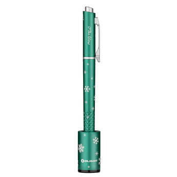 Olight Open Glow Rechargeable LED Penlight - 120 Lumens - Uses Built-in 110mAh Li-Poly Battery Pack - Black, OD Green, Blue, Stars & Stripes, or Donut