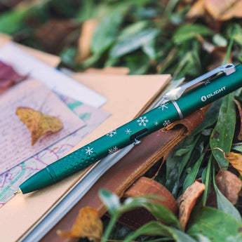 Olight Open Glow Rechargeable LED Penlight - 120 Lumens - Uses Built-in 110mAh Li-Poly Battery Pack - Black, OD Green, Blue, Stars & Stripes, or Donut