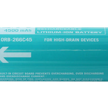 Olight 26650 Protected Lithium Ion Battery - Side Shotq