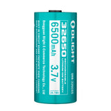 Olight 32650 6500mAh 3.7V Protected Lithium Ion (Li-ion) Button Top Battery for the Marauder Mini