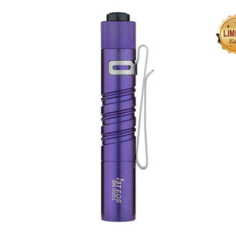 Olight I3T EOS Dual-Output Slim EDC Flashlight - Philips LUXEON TX CW LED - 180 Lumens - Includes 1 x AAA - Black and Additional Colors - Limited Edition Options Available