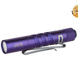 Olight I3T EOS Dual-Output Slim EDC Flashlight - Philips LUXEON TX CW LED - 180 Lumens - Includes 1 x AAA - Black and Additional Colors - Limited Edition Options Available