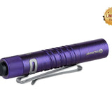 Olight I3T EOS Dual-Output Slim EDC Flashlight - Philips LUXEON TX CW LED - 180 Lumens - Includes 1 x AAA - Black and Additional Colors - Limited Edition Options Available