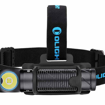 Olight Perun 2 Rechargeable LED Headlamp - 2500 Lumens - CREE XHP50B - Includes 1 x 21700 - Black, Desert Tan, Blue, Clover Gradient (LE), and Dream Blue