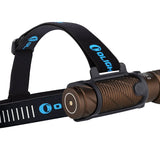 Olight Perun 2 Rechargeable LED Headlamp - 2500 Lumens - CREE XHP50B - Includes 1 x 21700 - Black, Desert Tan, Blue, Clover Gradient (LE), and Dream Blue