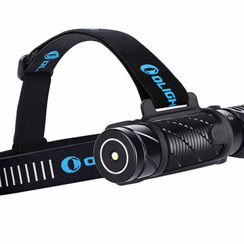 Olight Perun 2 Rechargeable LED Headlamp - 2500 Lumens - CREE XHP50B - Includes 1 x 21700 - Black, Desert Tan, Blue, Clover Gradient (LE), and Dream Blue