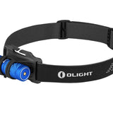 Olight Perun 2 Mini Rechargeable LED Headlamp - 1100 Lumens - Charger Included - Black, Orange, Lime Green, Blue, and Midnight Blue