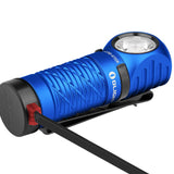 Olight Perun 2 Mini Rechargeable LED Headlamp - 1100 Lumens - Charger Included - Black, Orange, Lime Green, Blue, and Midnight Blue